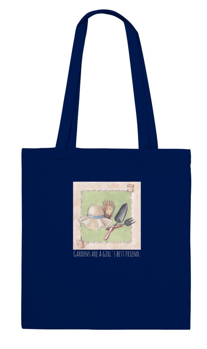 Tote Bag - Gardening Tools - With Words - Image 4