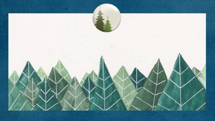 Gift Tags: “Winter Pines” (US & CA) - Image 2