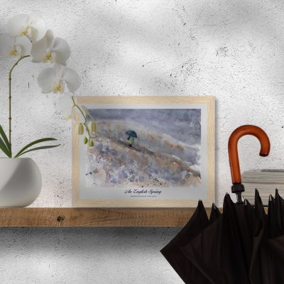 FRAMED Art Print: “An English Spring”