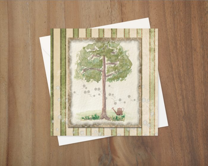 "Four Seasons: Summer" (US & CA): 10 Folded Cards (white envelopes)