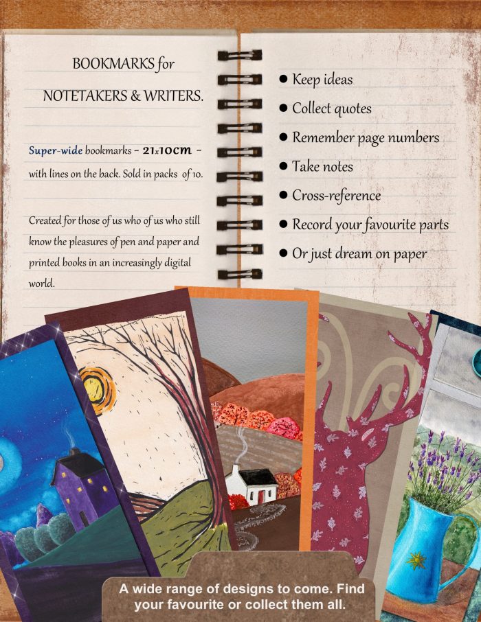 10 Bookmarks for Note-Takers & Writers: “Home Sweet Home” v1 - Image 3