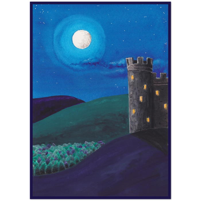 "Castle on the Hill": 10 Folded Cards TWO SIZES (white envelopes) - Image 4