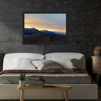 FRAMED Photography Print: "First Glimpse"