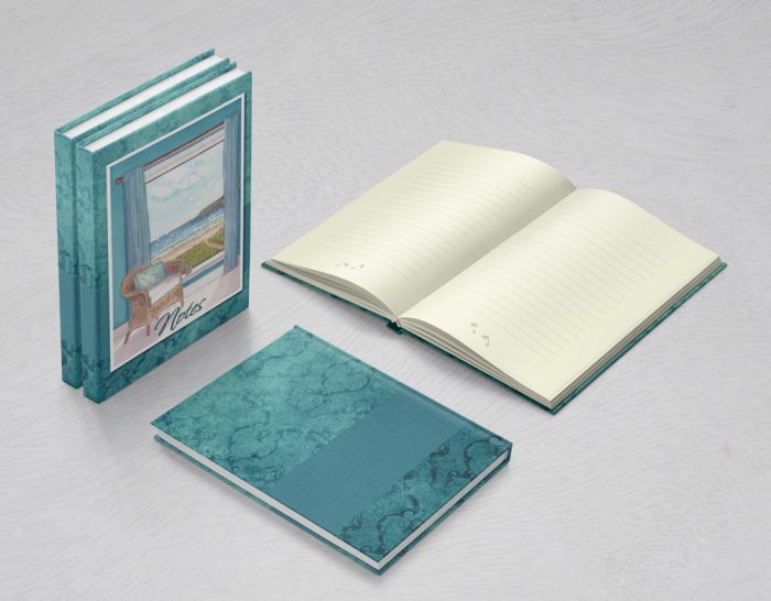 Sea View - Teal: Willow Lane Notebook #20 - Image 6