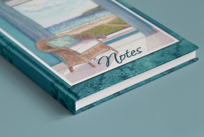 Sea View - Teal: Willow Lane Notebook #20 - Image 5