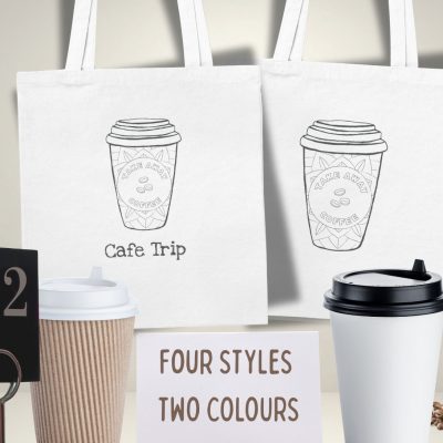 Tote Bag: Cafe Trip Bag