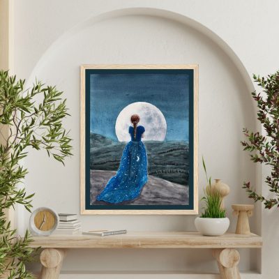FRAMED Art Print: "The Universe Within"